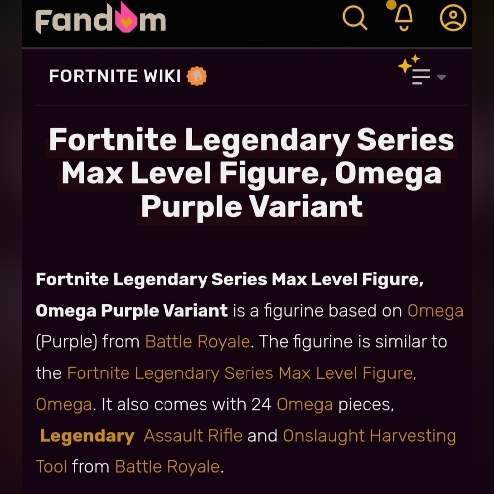 Fortnite Omega Max Level Action Figure - Picture 7 of 7